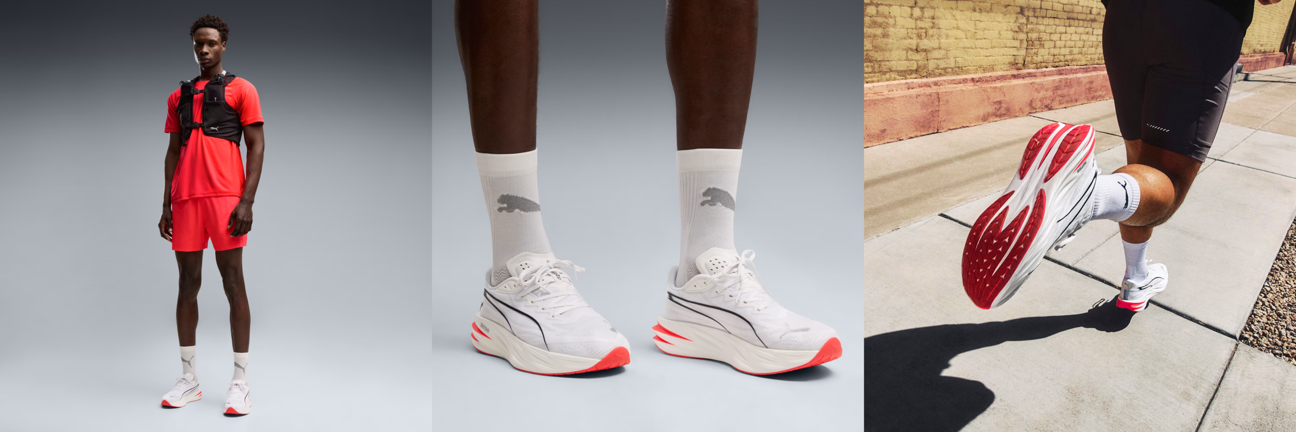 Puma Deviate Pure Nitro on feet
